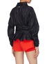 Back View - Click To Enlarge - ADIDAS BY STELLA MCCARTNEY - 'Run' belted floral print windbreaker jacket