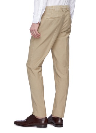 Back View - Click To Enlarge - BOGLIOLI - Twill chinos