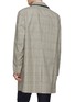 Back View - Click To Enlarge - BOGLIOLI - Reversible houndstooth check plaid coat