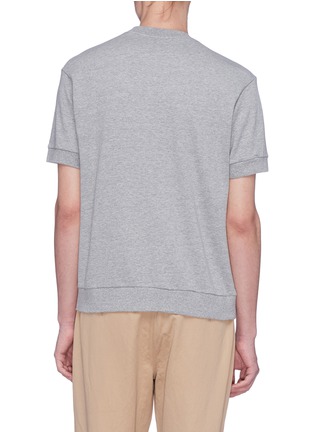 Back View - Click To Enlarge - CAMOSHITA - Short sleeve sweatshirt