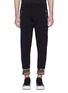 Main View - Click To Enlarge - NEIL BARRETT - Camouflage print cuff neoprene jogging pants