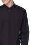 Detail View - Click To Enlarge - NEIL BARRETT - Piercing collar shirt