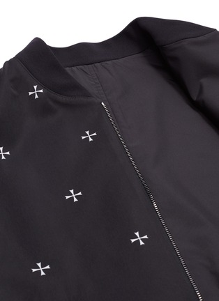  - NEIL BARRETT - Maltese cross print reversible bomber jacket
