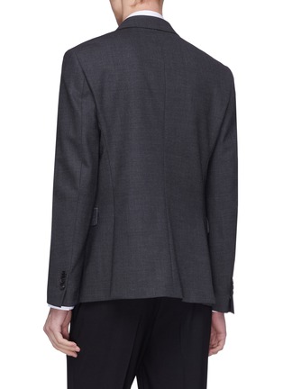 Back View - Click To Enlarge - NEIL BARRETT - Contrast flap pocket blazer