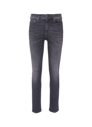 Main View - Click To Enlarge - NEIL BARRETT - Stripe outseam skinny jeans