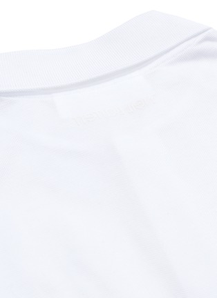  - NEIL BARRETT - Thunderbolt appliqué polo shirt