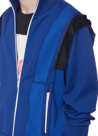 Detail View - Click To Enlarge - MAISON MARGIELA - Panelled track jacket