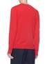 Back View - Click To Enlarge - MAISON MARGIELA - Distressed hem wool sweater