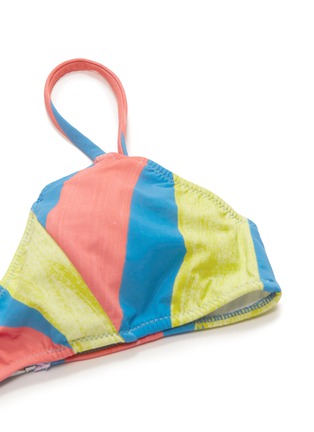 Detail View - Click To Enlarge - ARAKS - x Tanya Ling 'Elsa' colourblock bikini top