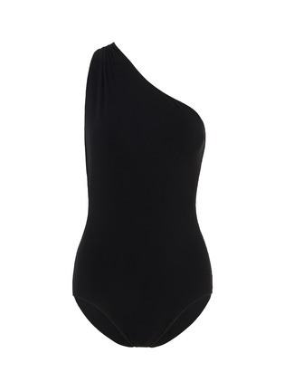 Main View - Click To Enlarge - ARAKS - 'Melika' open back one-shoulder one-piece swimsuit