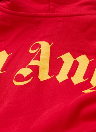  - PALM ANGELS - Logo print hoodie