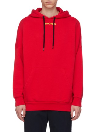 Main View - Click To Enlarge - PALM ANGELS - Logo print hoodie