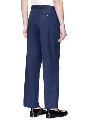Back View - Click To Enlarge - TOMORROWLAND - Straight leg twill pants