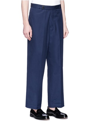 Front View - Click To Enlarge - TOMORROWLAND - Straight leg twill pants