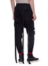 Back View - Click To Enlarge - BEN TAVERNITI UNRAVEL PROJECT  - Logo strap cargo pants
