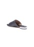 Detail View - Click To Enlarge - RODO - Strass embellished suede slide sandals