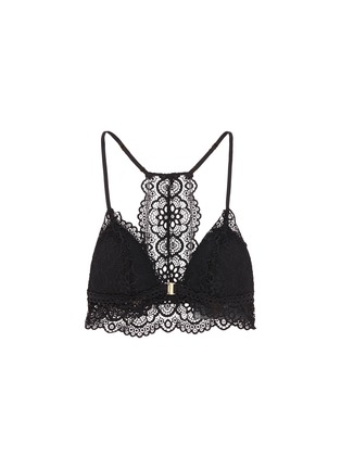 Main View - Click To Enlarge - TOPSHOP - Scalloped guipure lace racerback bralette