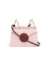 Main View - Click To Enlarge - DANSE LENTE - 'Mini Phoebe' spiral handle leather crossbody bag