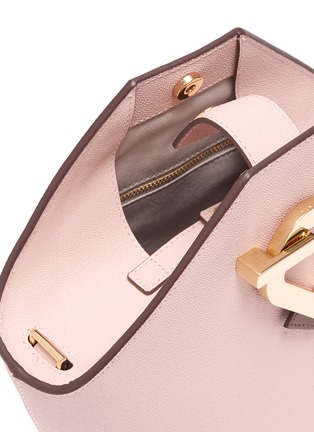 Detail View - Click To Enlarge - DANSE LENTE - 'Mini Johnny' hexagonal leather bag