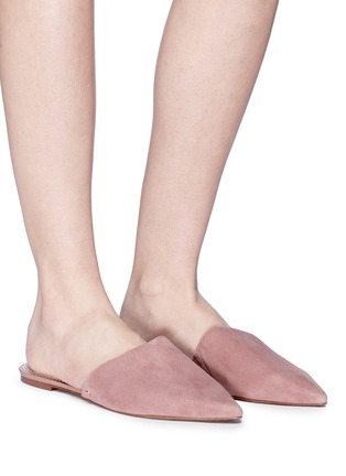 Figure View - Click To Enlarge - SAM EDELMAN - 'Rumi' suede mules