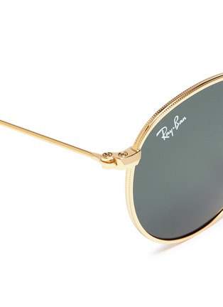 Detail View - Click To Enlarge - RAY-BAN - 'RJ9547' metal round kids sunglasses
