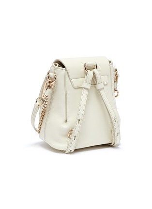 Detail View - Click To Enlarge - CHLOÉ - 'Faye' mini quilted leather backpack