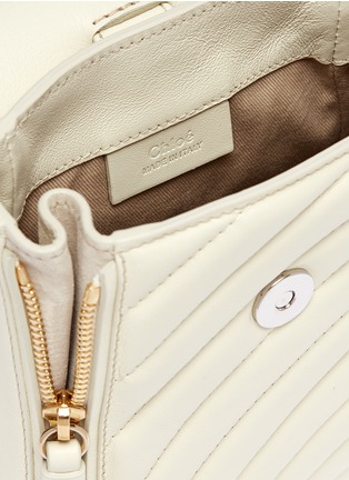  - CHLOÉ - 'Faye' mini quilted leather backpack