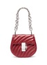 Main View - Click To Enlarge - CHLOÉ - 'Drew Bijou' small quilted leather shoulder bag