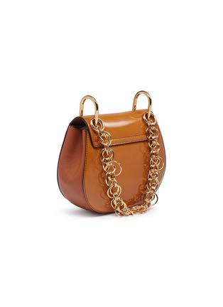 Figure View - Click To Enlarge - CHLOÉ - 'Drew Bijou' small leather shoulder bag