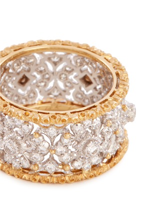 Detail View - Click To Enlarge - BUCCELLATI - Opera' diamond gold ring