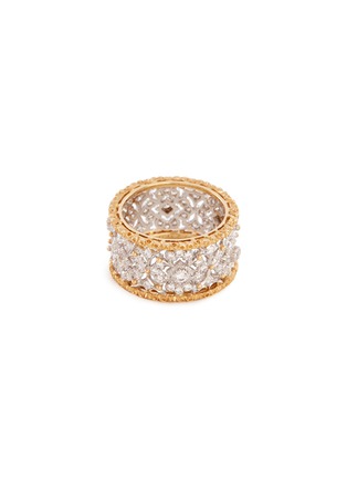 Main View - Click To Enlarge - BUCCELLATI - Opera' diamond gold ring