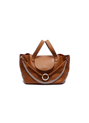 Main View - Click To Enlarge - 71172 - 'Linked Thela' medium leather trapeze tote