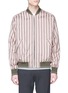 Main View - Click To Enlarge - SOLID HOMME - Pinstripe bomber jacket