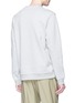 Back View - Click To Enlarge - SOLID HOMME - Geometric appliqué graphic print sweatshirt