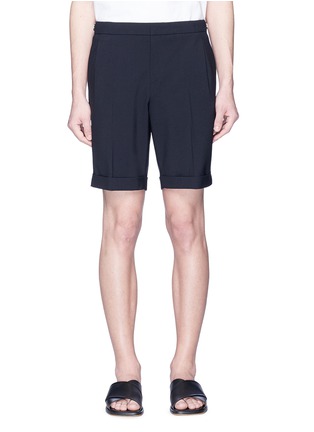 Main View - Click To Enlarge - SOLID HOMME - Roll cuff shorts
