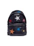 Main View - Click To Enlarge - STELLA MCCARTNEY - 'Falabella Go' glitter star patch backpack