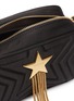 Detail View - Click To Enlarge - STELLA MCCARTNEY - 'Stella Star' chain tassel mini quilted satin shoulder bag