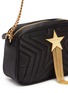 - STELLA MCCARTNEY - 'Stella Star' chain tassel mini quilted satin shoulder bag