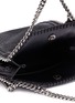 Detail View - Click To Enlarge - STELLA MCCARTNEY - 'Falabella' mini strass shaggy deer chain tote