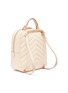 Detail View - Click To Enlarge - STELLA MCCARTNEY - 'Stella Star' small quilted faux leather backpack