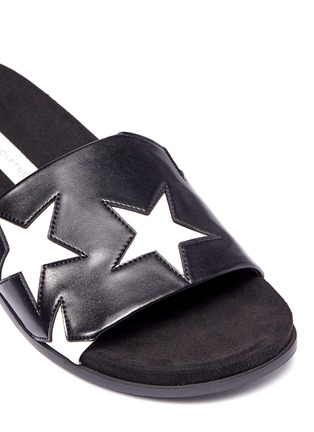 Detail View - Click To Enlarge - STELLA MCCARTNEY - Star patch pool slides