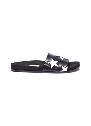 Main View - Click To Enlarge - STELLA MCCARTNEY - Star patch pool slides