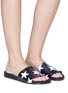 Figure View - Click To Enlarge - STELLA MCCARTNEY - Star patch pool slides