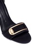 Detail View - Click To Enlarge - STELLA LUNA - Turnlock buckle suede sandals