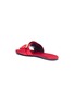 Detail View - Click To Enlarge - STELLA LUNA - Turnlock buckle satin slide sandals