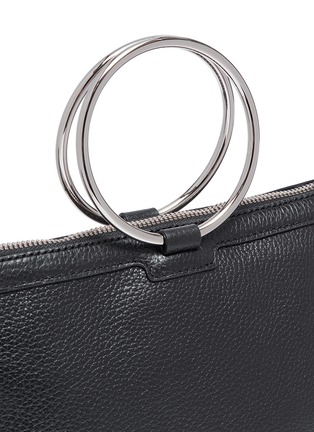  - KARA - Oversized ring leather crossbody bag