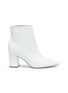 Main View - Click To Enlarge - FABIO RUSCONI - 'Meringa' leather ankle boots