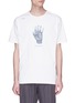 Main View - Click To Enlarge - C2H4 - '3D Hand Model' print T-shirt