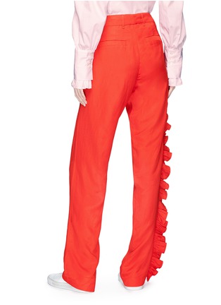 Back View - Click To Enlarge - MAGGIE MARILYN - Ruffle outseam pants