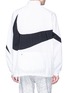 Back View - Click To Enlarge - NIKELAB - 'Swoosh' logo packable half zip jacket